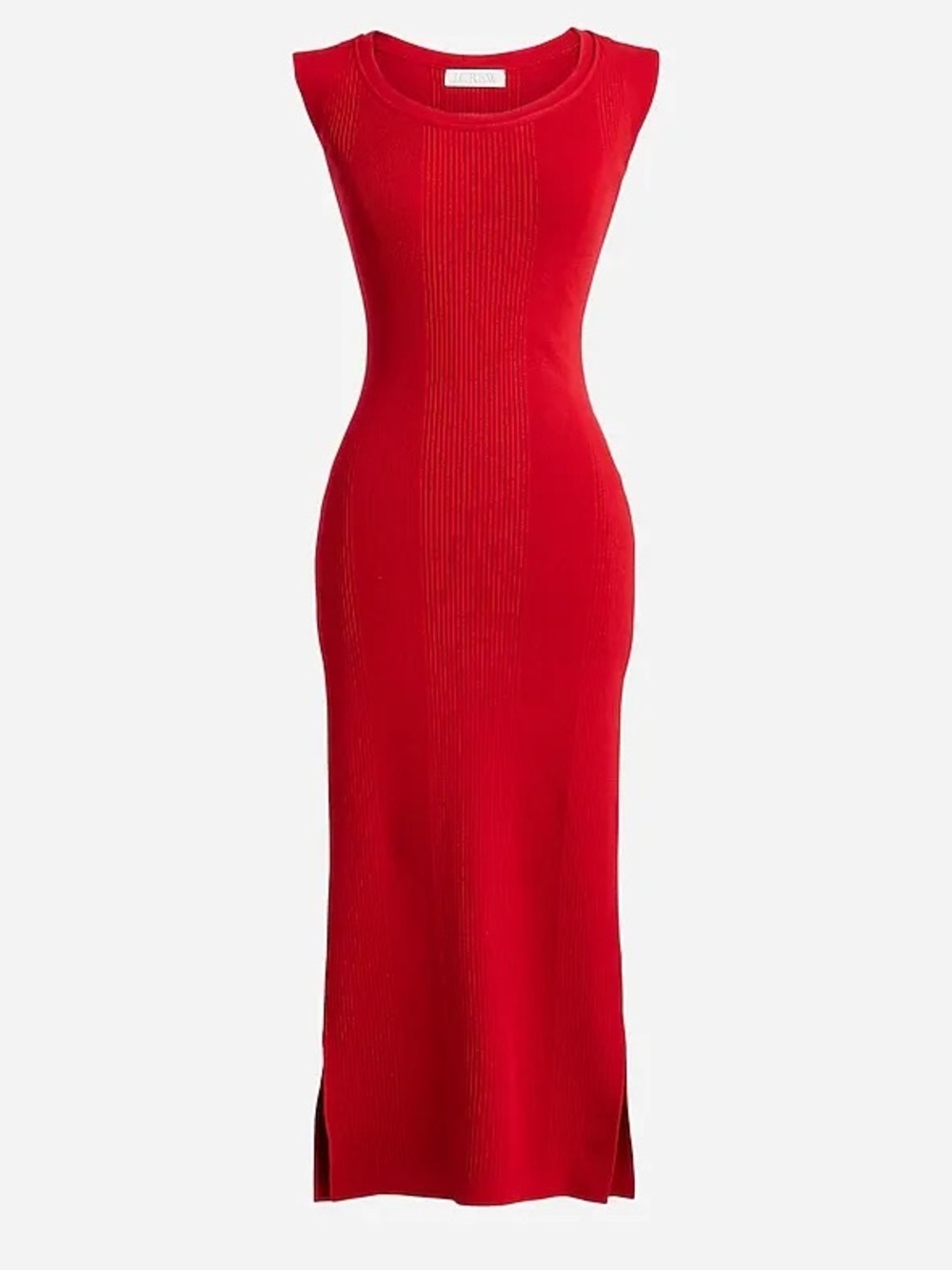 J.Crew Sleeveless ribbed sweater-dress